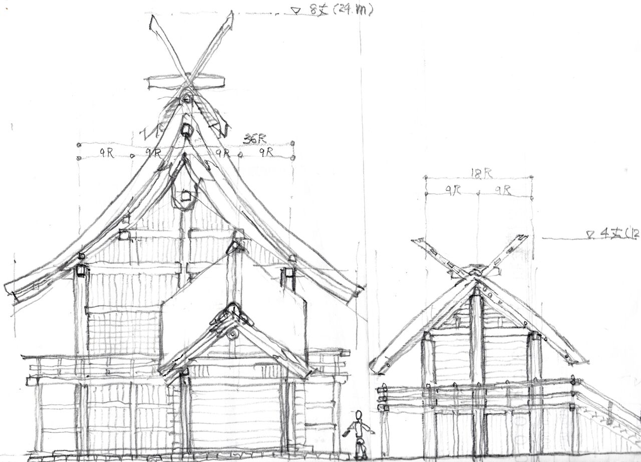 日本古代建築 『出雲大社本殿』の謎 : 建築家 永友秀人の部屋