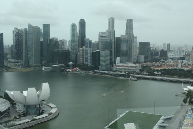 Raffles Place ラッフルズ プレイス Marina Bay マリーナ ベイ Singapore サイゴン トリビューン
