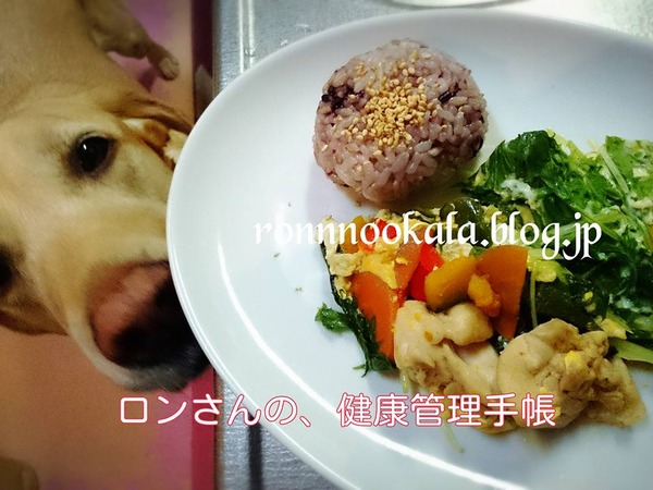 20160601 カラフル親子煮 雑穀おにぎり 2