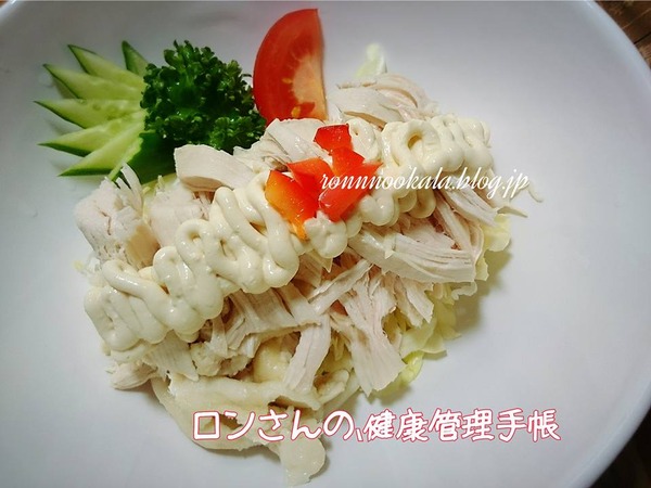 20151108 ロンご飯 棒棒鶏 5