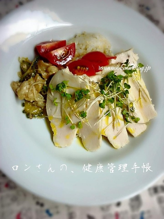 20150912 鶏ムネハム 2