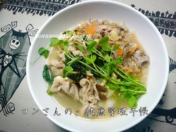 20151019 ロンご飯 鰤アラ犬ごはん 1