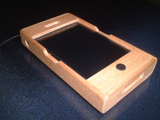 Iphone木製ケース自作 煩悩具足