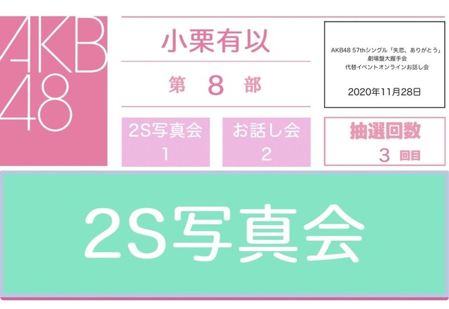 AKBオンラインお話会抽選