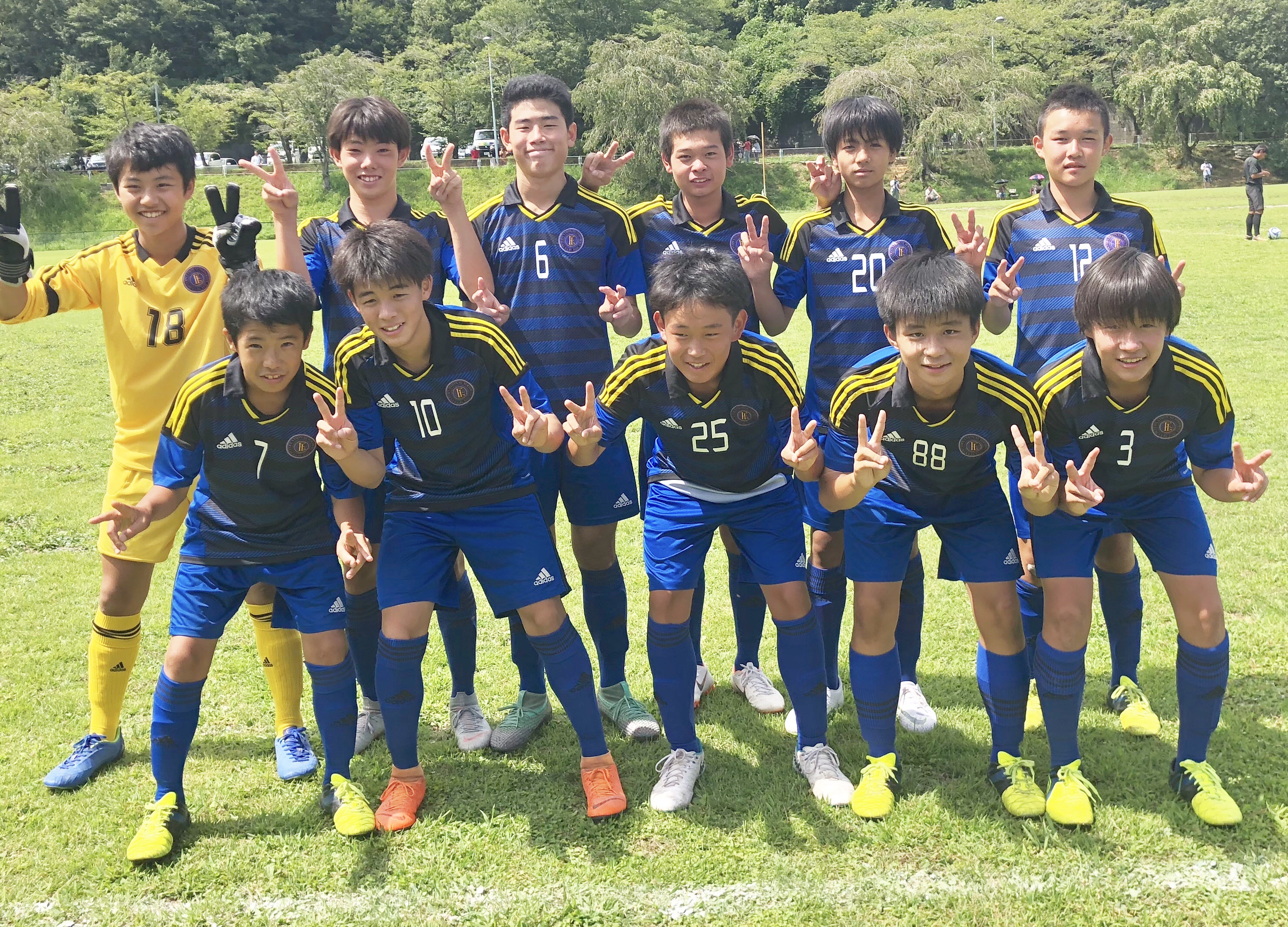 高円宮杯1回戦勝利 Sifジュニアユース活動日記
