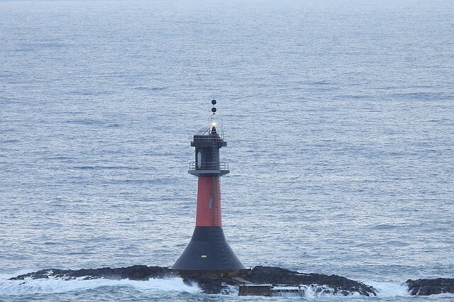 留棹庵島灯標 りゅうとうあんしま (2021/10/12再撮影