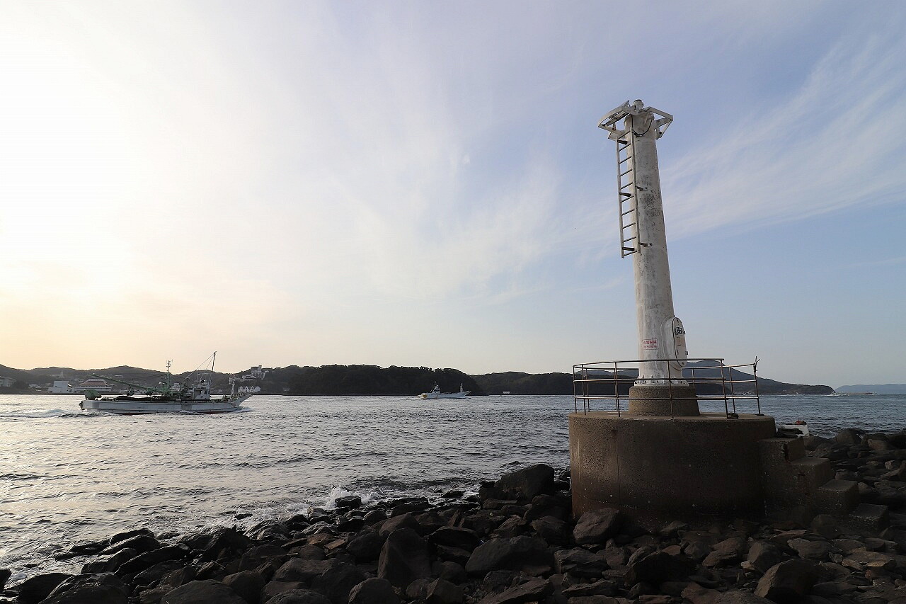 南風埼灯台 はえのさき (2024/3/18) : プジョーで訪ねた灯台訪問記、今