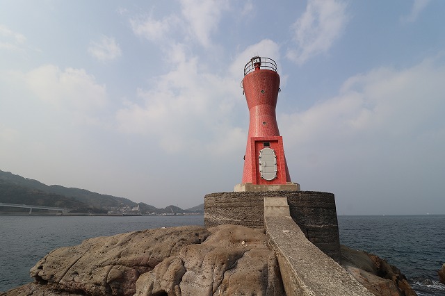 大中瀬戸北灯台 おおなかせときた (2023/1/5) : プジョーで訪ねた灯台