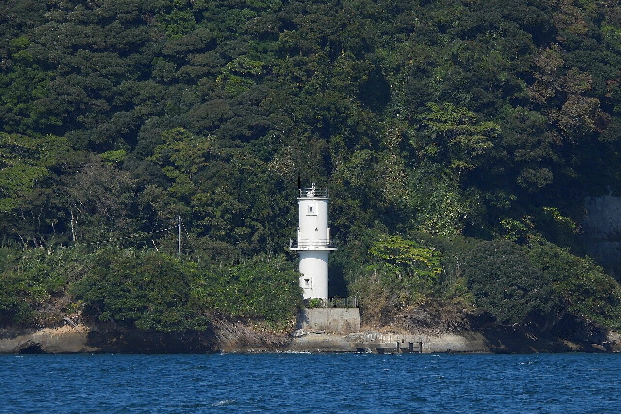 能登島指向灯 のとしま (2023/11/1) : プジョーで訪ねた灯台訪問
