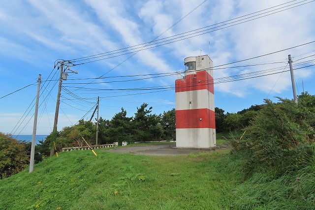 釧路岬灯台より浦見町方面を望む