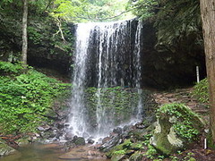 岩井滝(裏見の滝)