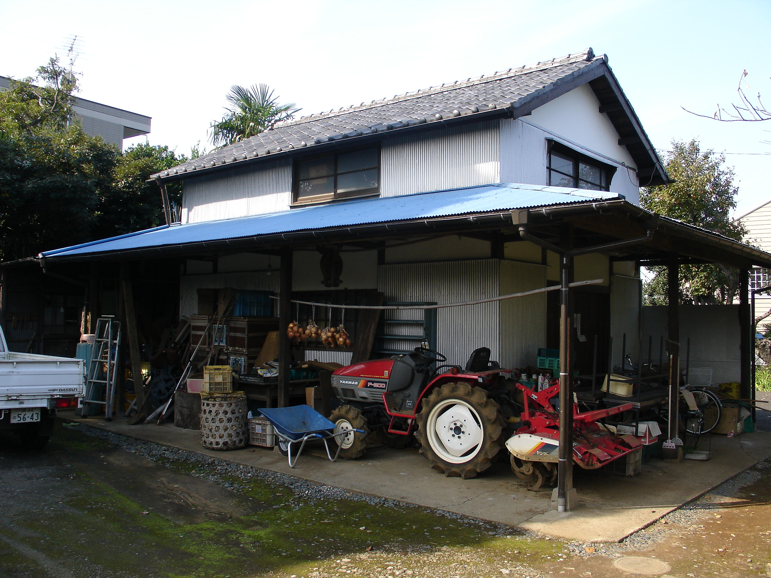 伝統の技 H邸の納屋工事 Kentolife1のブログ