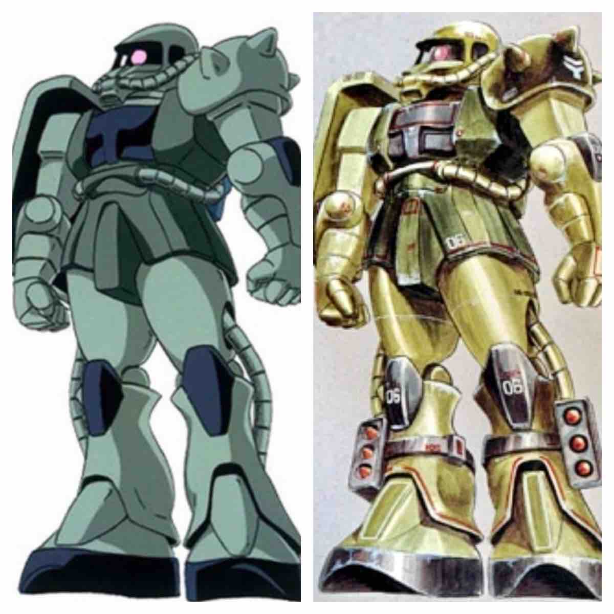 旧キット　まとめ売り　13点 旧キット1/144 ザク｜@tyoi11rさんのガンプラ作品｜GUNSTA
