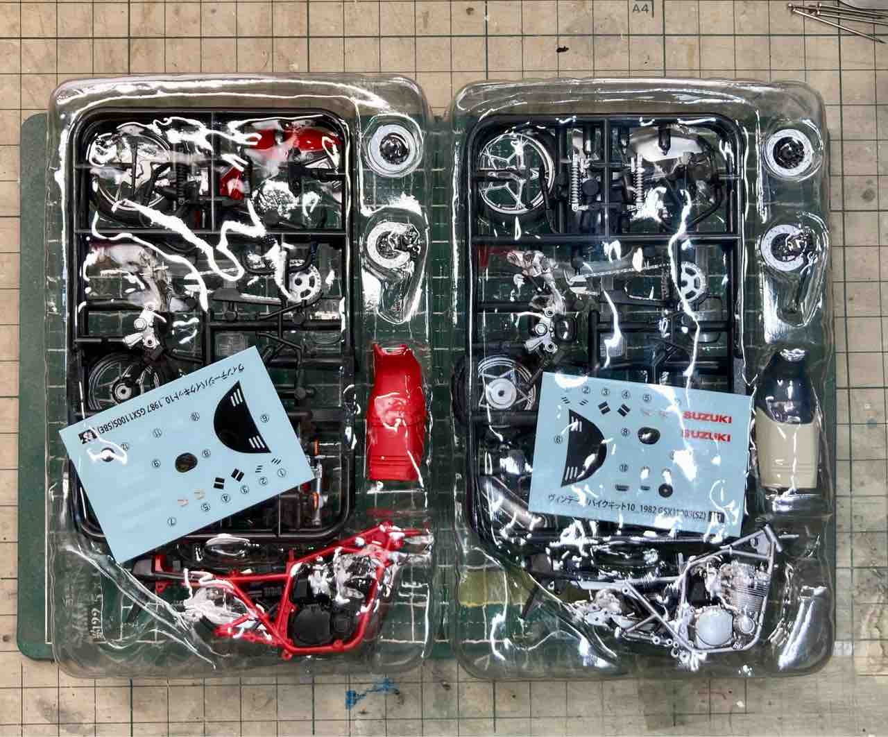 ヴィンテージバイクキット 1/24 GSX1100SBE : ケント100Sの趣味の世界