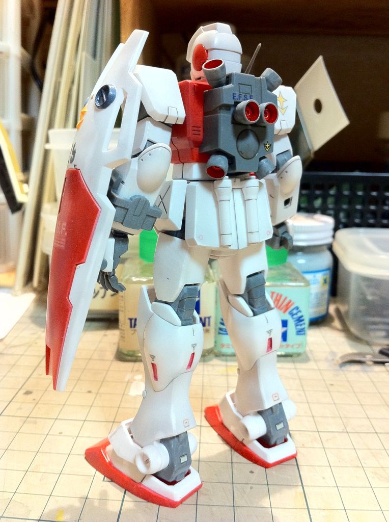 Hguc ジムコマンド 成型色仕上げ ケント100sの趣味の世界