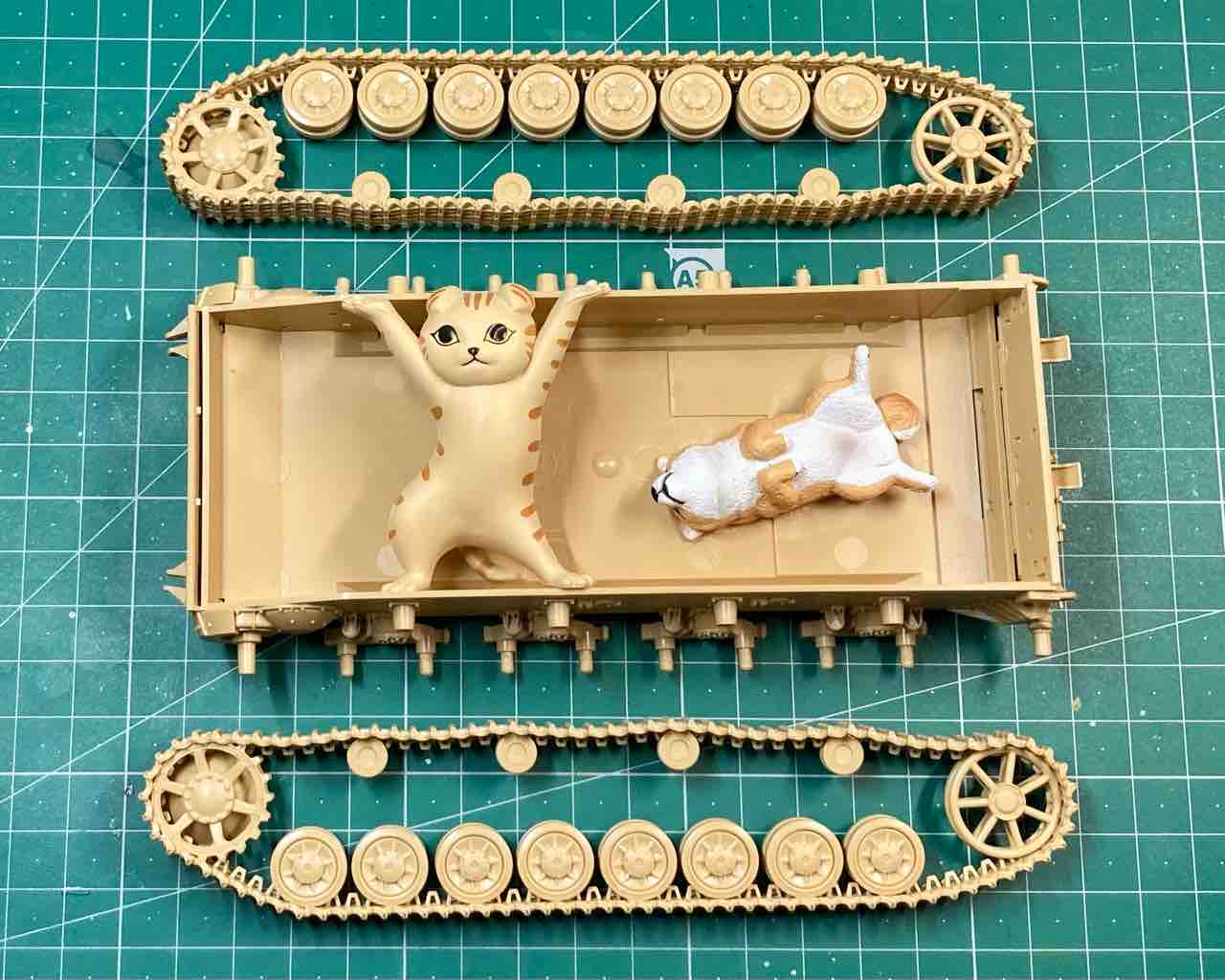 タミヤ 1/35 ドイツIV号戦車G型初期生産車・伝令バイクセット“ロシア