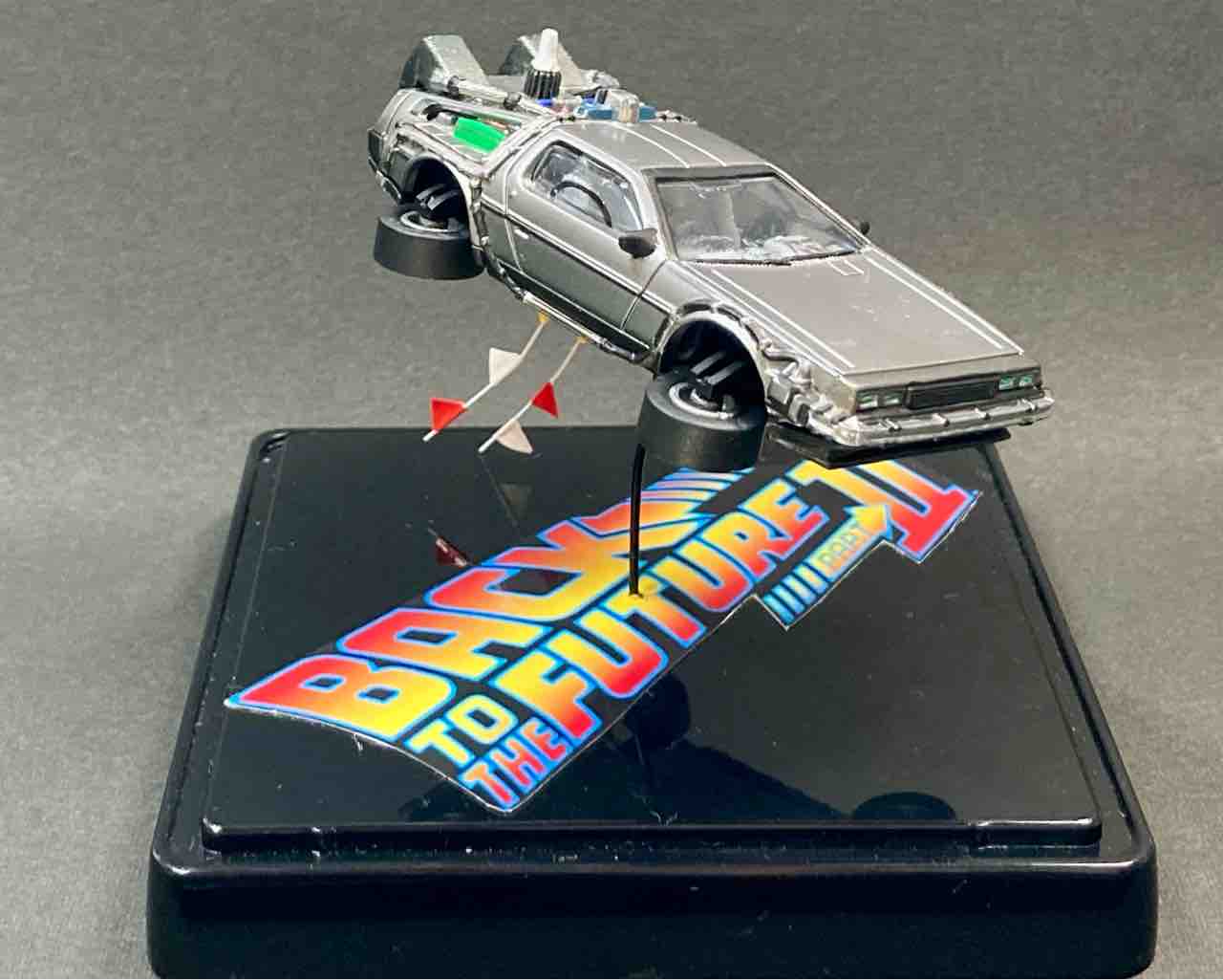 ミニカー 1/64 デロリアン レストア その3(ディスプレイ作成