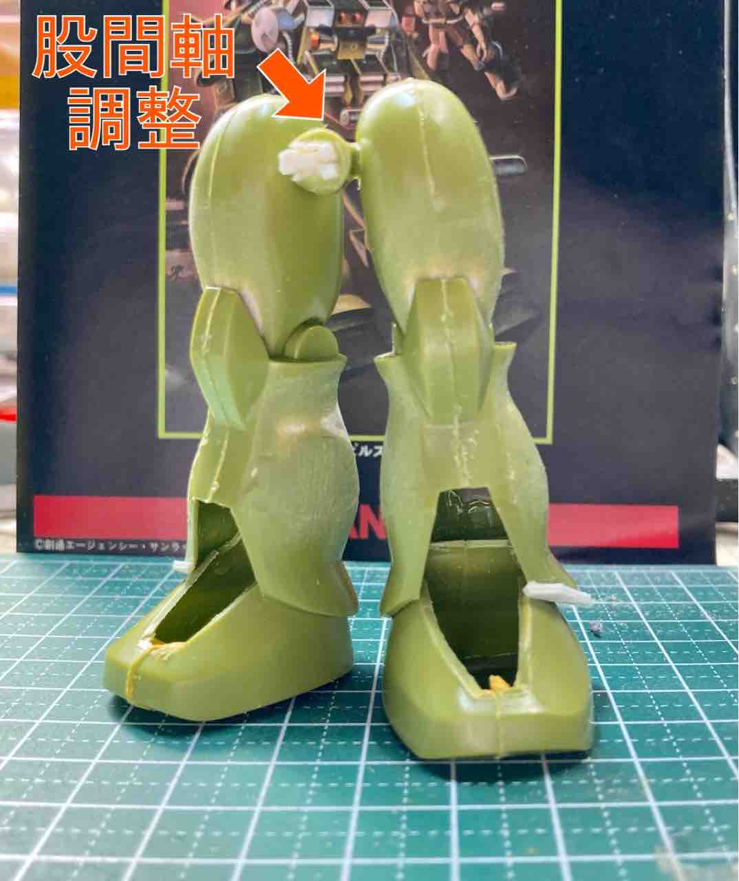 1/144 ザクJ型 その1(旧キットを楽しもう!) : ケント100Sの趣味 1/144 ザクJ型 その1(旧キットを楽しもう!) : ケント100Sの趣味