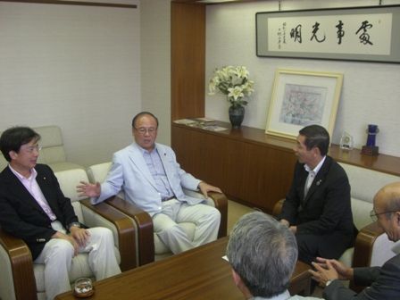 秋葉けんや活動報告:武部勤元幹事長来仙されました。 - livedoor Blog（ブログ）