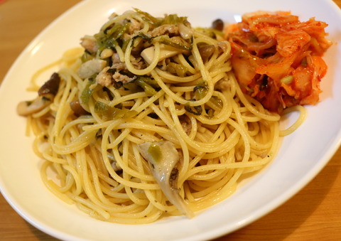 高菜スパゲティ