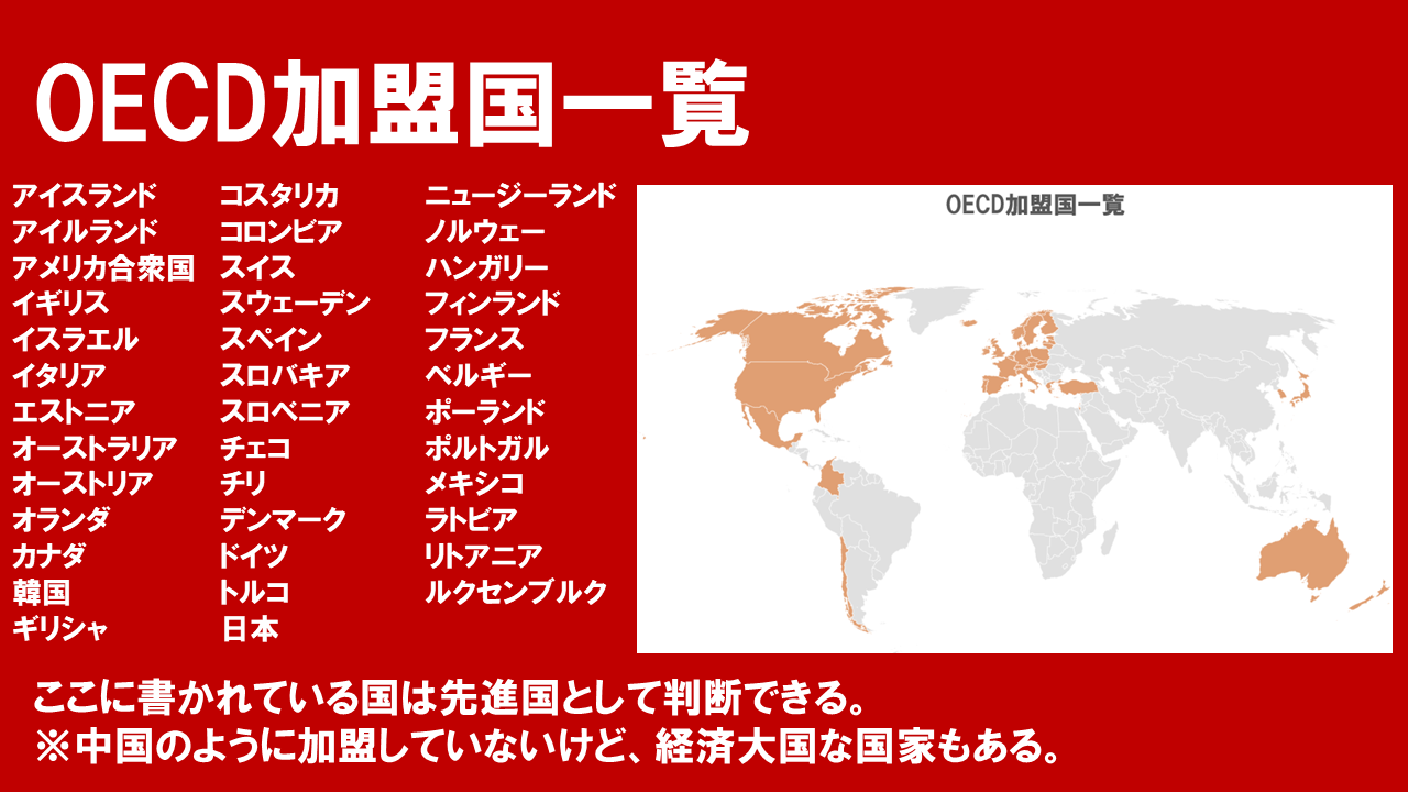 コラム 先進国の基準とは 地理おた部 高校地理お助け部