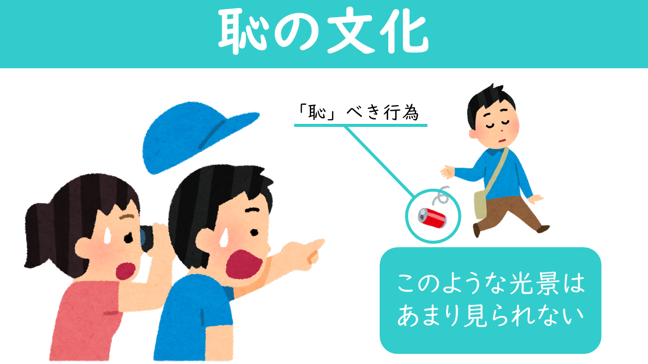 【図解】恥の文化とは？ : 地理おた部 ～高校地理お助け部～