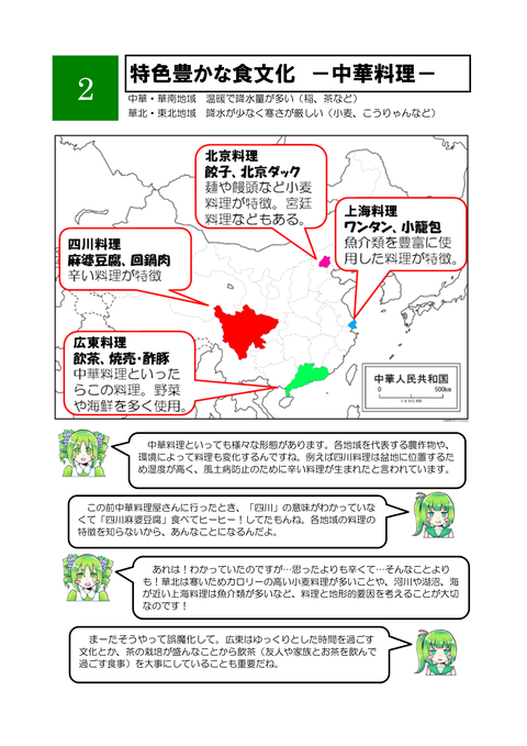 中国の地誌③　中国の農業-3