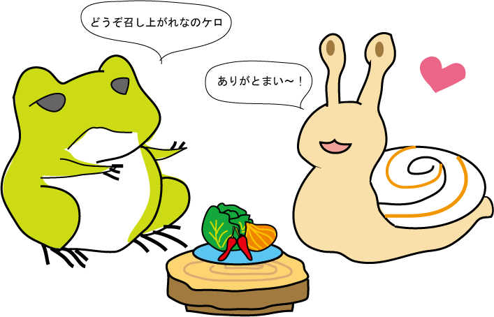まいまいにごちそうするよ 旅かえる ふみぴょんの冒険 まいまいにごちそうするよ 旅かえる ふみぴょんの冒険