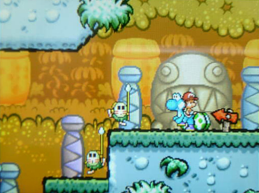 攻略ヨッシーアイランドds 5 3ヤリヤリダンサーの村があった編 ペコポン侵略日記 任天堂dsケロロの挑戦