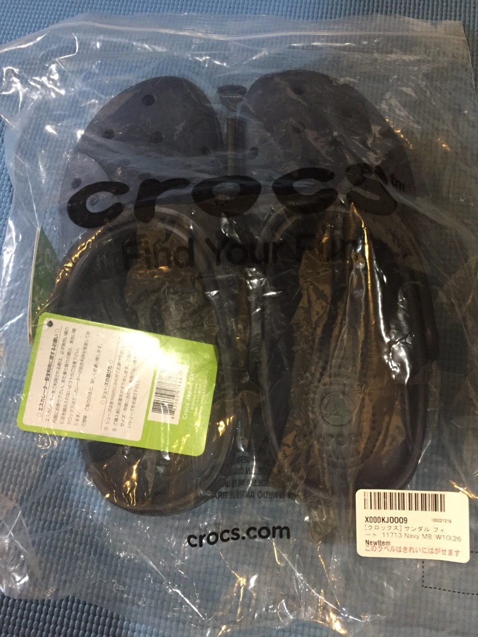 クロックス サンダル フィート 購入 啄木鳥のblog