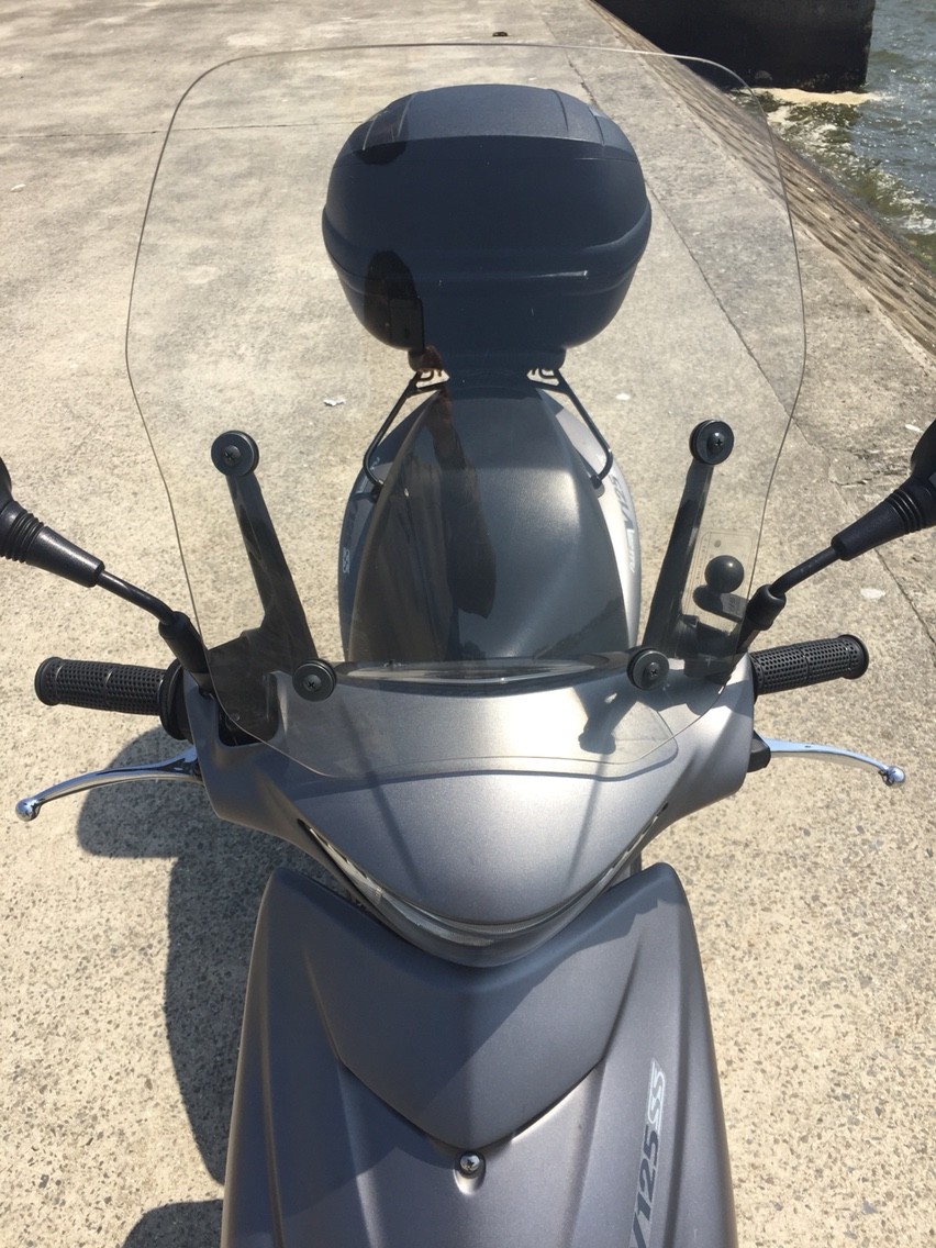 アドレスV125S ウインドスクリーン : 啄木鳥のblog