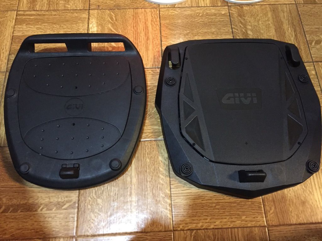 V Strom650xt カスタム日記 Givi モノキーベース取り付け 啄木鳥のblog
