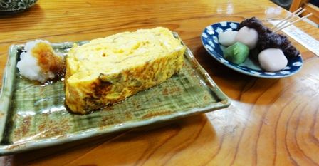 大平山紅葉 そばと卵焼きと焼き鳥と団子 けろよん日記
