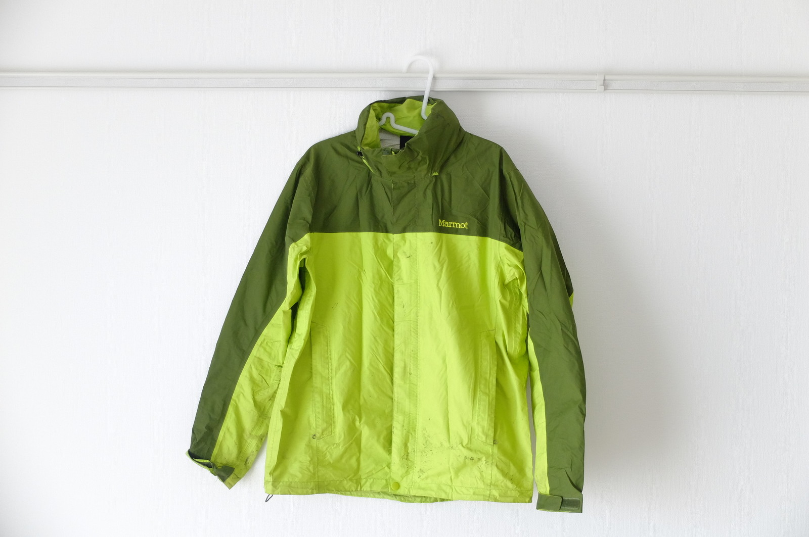 マーモット WEATHER ゴアテックス ジャケット Sサイズ 緑 グリーン マーモット WEATHER ゴアテックス ジャケット Sサイズ 緑 グリーン