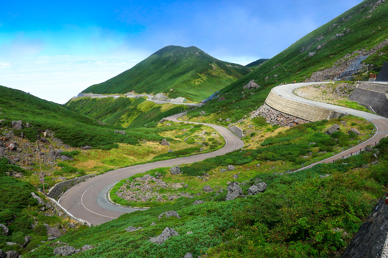 乗鞍高原サイクリング : サイクリングにうってつけの日