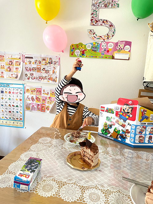 ５歳誕生日