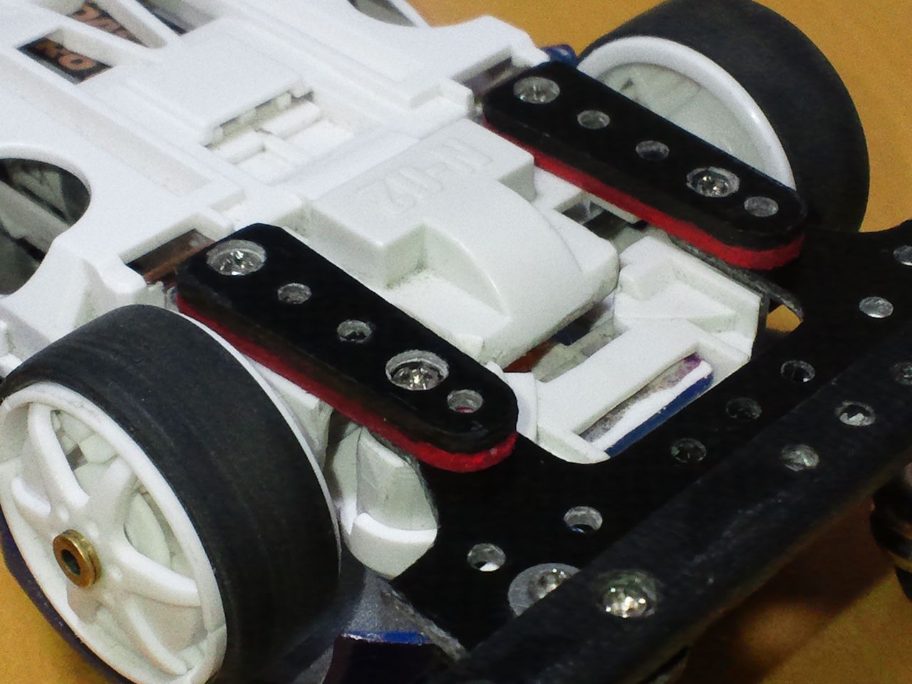 8代目プロトセイバーevo 完成と周辺パーツの配色変更 Kevinのかっとび奮闘記