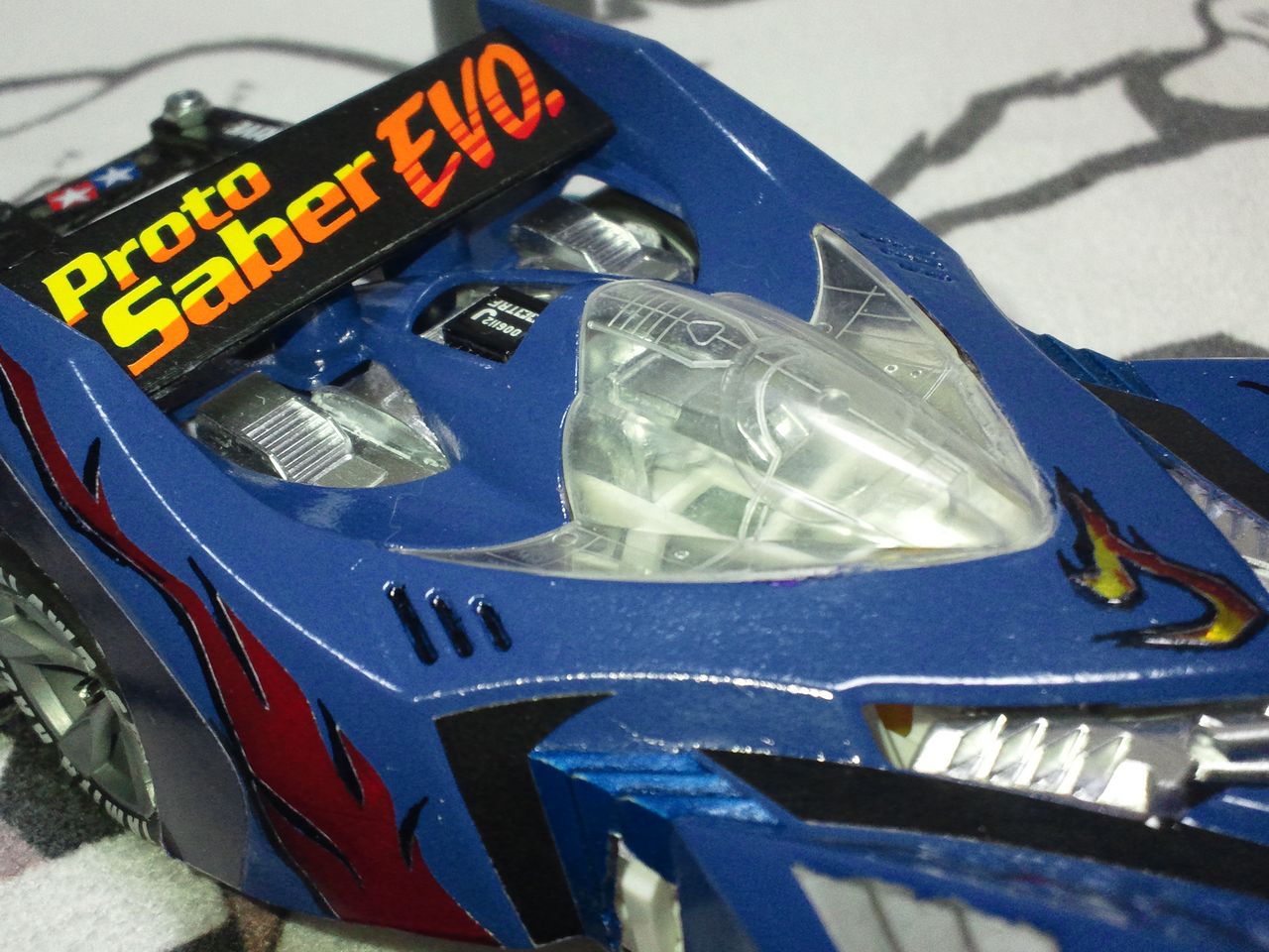 7代目プロトセイバーEVO.完成 : Kevinのかっとび奮闘記