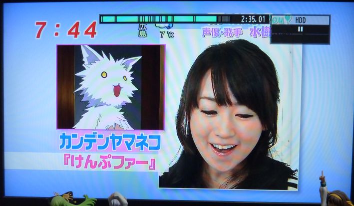 今朝の水樹奈々 マイルドケビンblog