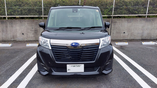 レンジローバーイヴォークの代車はスバルのジャスティでした おでかけｐｈｏｔｏ日記