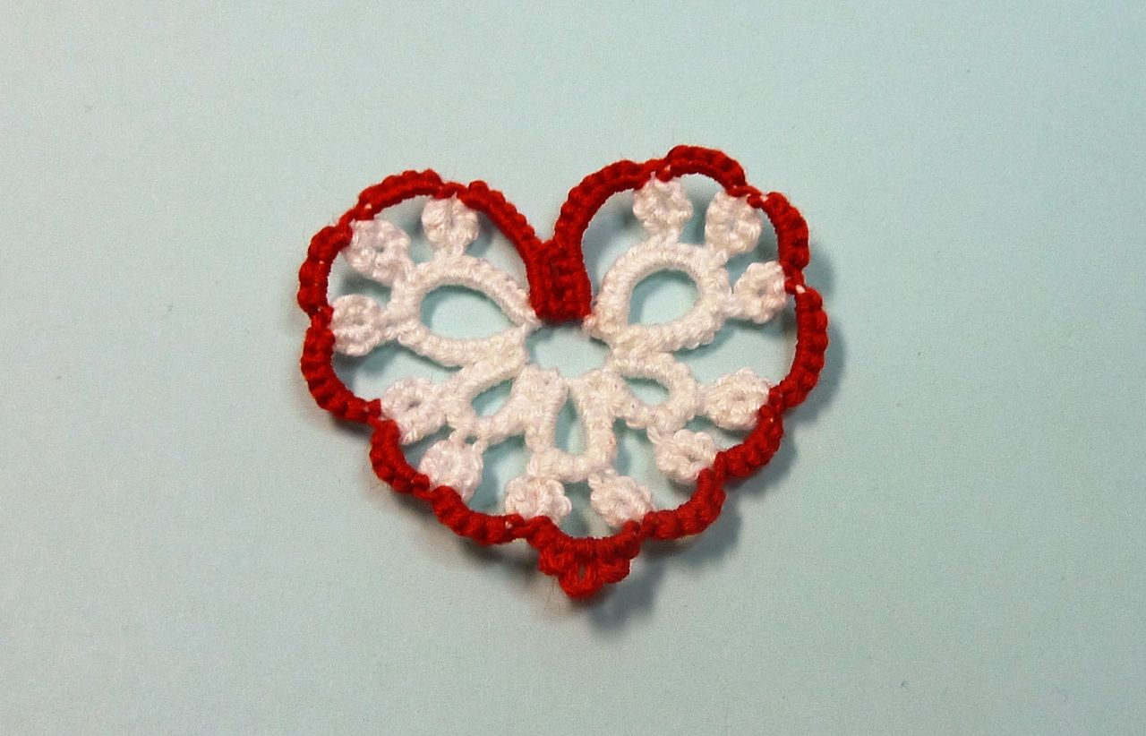 タティングレース ハートのモティーフ 多趣味と他趣味