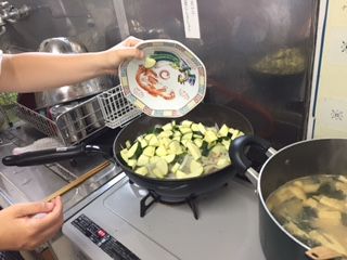 調理実習 7月26日ー1