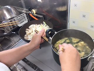 調理実習 7月26日