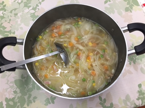 調理実習10月ー3