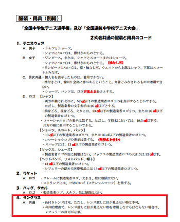 全日本中学生テニス選手権 要項