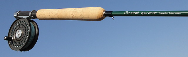 Coatac Cresent Fly Rod 6‘2\" #3/4 グラスロッド Coatac Cresent Fly Rod 6'2