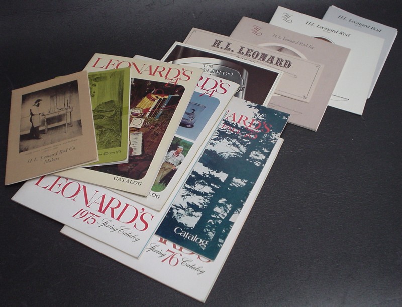 H.L.Leonard Rod Co. Catalogs ~ だいぶ揃ったねぇ… (改訂3版 H.L.Leonard Rod Co. Catalogs ~ だいぶ揃ったねぇ… (改訂3版