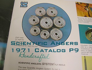 Scientific Anglers 1971 Catalog ～ リールも手に入れたので