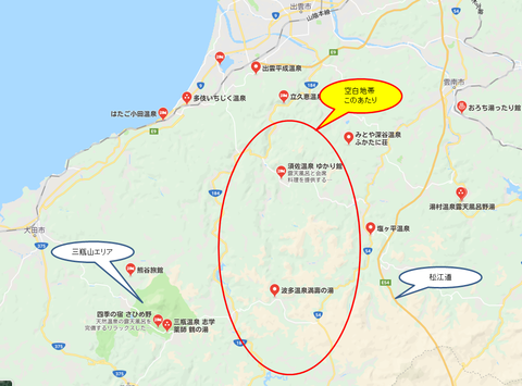 地図 島根県空白地帯2