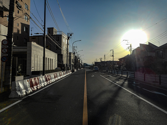 ふれあいロード桜新道からの富士山ビュー3